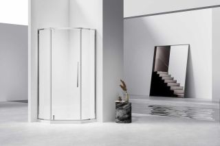 Душевой уголок Vincea Slim-N VSP-4SN900CL, 900*900, хром, стекло прозрачное