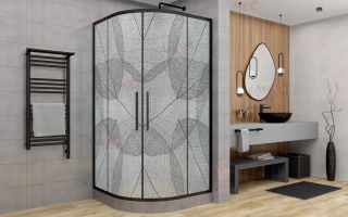 Душевой уголок AvaCan HB 80 MT 80x80 см чёрный