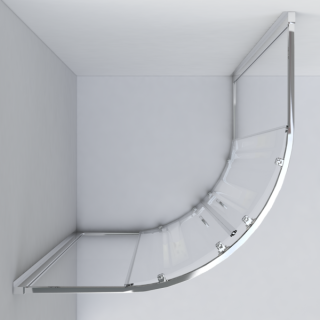 Душевой уголок Vincea Garda VSQ-1G100CH 100x100 см