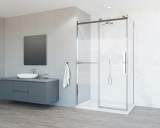 Душевой уголок Vincea Como Soft VSR-1CS1012CL, 1200*1000, хром, стекло прозрачное