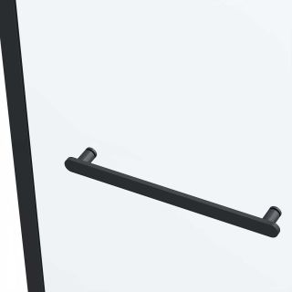 Душевой уголок Vincea Como Soft VSR-1CS9012CLB, 1200*900, черный, стекло прозрачное