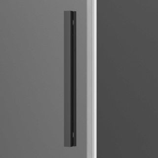 Душевой уголок Vincea Soft VSR-3SO9015CLGM, 1500*900, вороненая сталь, стекло прозрачное