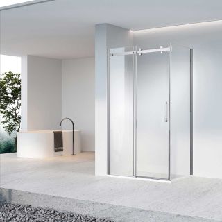 Душевой уголок Vincea Como-N VSR-4CN1015CL, 1500*1000, хром, стекло прозрачное