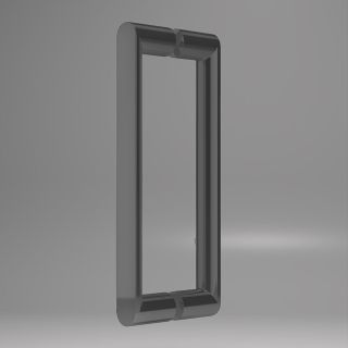 Душевой уголок Vincea Dice VSR-4D8011CLGM, 1100*800, вороненая сталь, стекло прозрачное