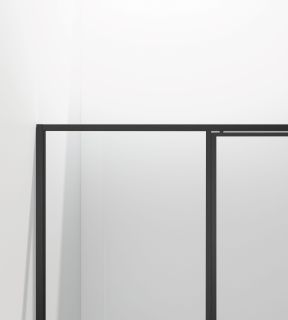 Душевой уголок Vincea Slim 8mm VSR-4SLP9012CLB, 1200*900, черный, стекло прозрачноеVSR-4SLP9012CLB