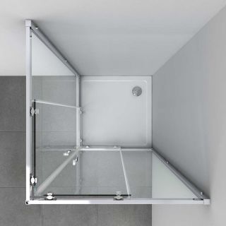 Душевой уголок Vincea Alpha VSS-3AL800CL 80x80 см