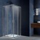 Душевой уголок Vincea Alpha VSS-3AL900CLGM, 900*900, вороненая сталь, стекло прозрачное