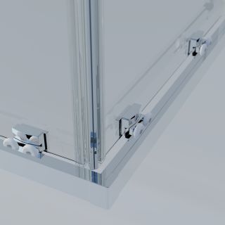 Душевой уголок Vincea Rapid-N VSS-3RN1010E10CL, (900-1000)x(900-1000), хром, стекло прозрачное