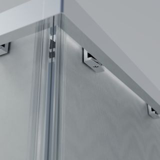 Душевой уголок Vincea Rapid-N VSS-3RN9011E10MT, (800-900)x(1000-1100), хром, стекло текстурное