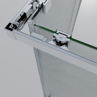 Душевой уголок Vincea Rapid-N VSS-3RN9090E10MT, (800-900)x(800-900), хром, стекло текстурное