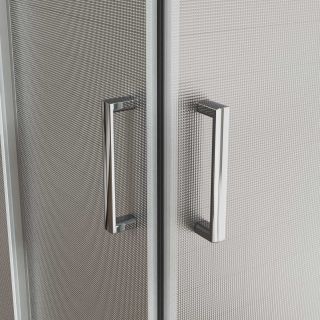 Душевой уголок Vincea City VSS-5CT9010MT, 1000*900, хром, стекло текстурное