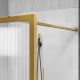 Душевая перегородка Vincea Walk-In HP Art VSW-1HP110FLBG, 1100*2000, брашированное золото, стекло рифленое