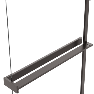 Душевая перегородка Vincea Walk-In VSW-1HR100MRGM, 1000*2000, вороненая сталь, стекло зеркальное