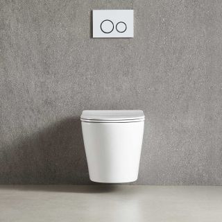 Унитаз подвесной Vincea Tornado Piatti VT1-11T, цвет белый, ультратонкое soft-close сиденье