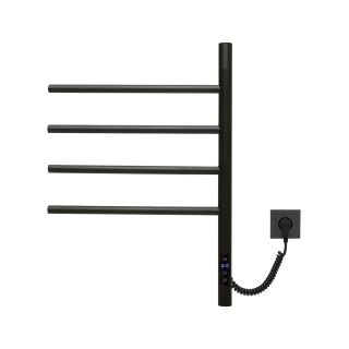 Полотенцесушитель электрический Vincea VTD-1S1CBE 4360, черный, таймер