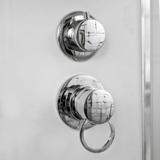 Душевая кабина Deto ЕМ2712 L LED с гм. 120х80х220 см