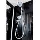 Душевая кабина Deto B09S BLACK 90х90х220 см