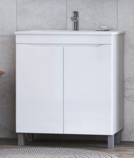 Тумба под раковину напольная Vigo Grani tn.GRI.OSK.75.2D 75 см белый
