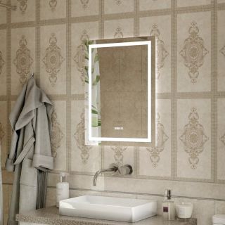 Зеркало с подсветкой Continent Verte ЗЛП477 с датчиком движения 50см