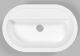 Раковина Whitecross Malachite C 0723.055035.200 55см белый матовый