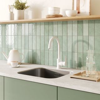 Смеситель для кухни IDDIS Cuba CUBWTFJi05 с каналом для фильтрованной воды белый матовый