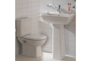 Раковина с пьедесталом Vitra Form 300 9602B003-7650 55 cm-цвет белый