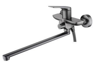 Смеситель для ванны Haiba HB22816-3 пепельный