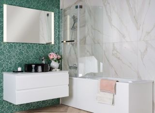 Тумба под раковину Jacob Delafon Madeleine EB2084-J51 100 см со столешницей и светодиодной подсветкой белый матовый