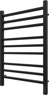 Полотенцесушитель электрический Point PN71858B П9 500x800 диммер справа черный
