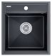 Мойка кухонная Paulmark Stepia PM114651-BLM чёрный металлик