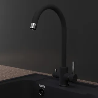 Смеситель для кухни GranFest  URBAN Z-5420 черный