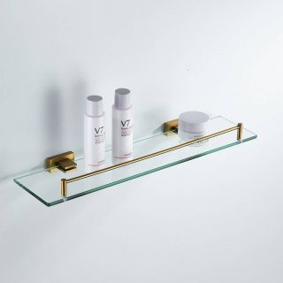 Полка для полотенец Shevanik SG5619G золотой сатин