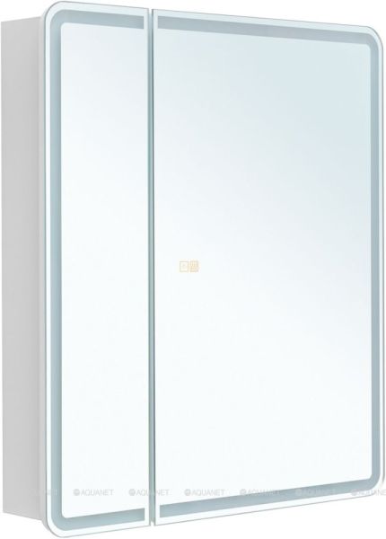 Зеркальный шкаф с подсветкой Aquanet Оптима 353798 70 см