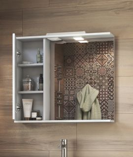 Зеркало Diana 800 левый со спотом z.DIA.80.L.El