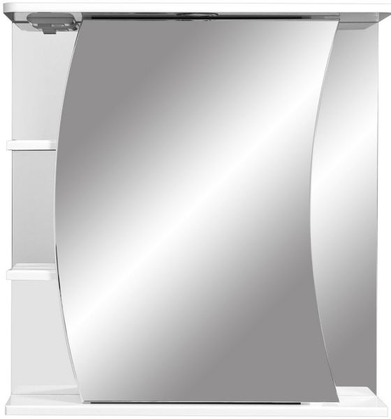 Зеркало-шкаф с подсветкой Stella Polar Пелаго 65см правый белый SP-00000055