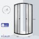 Душевой уголок с поддоном PARLY ZF911B (90х90х190)
