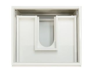 Подвесная тумба под раковину Эстет Dallas Luxe ФР-00002239 Л/П 130см один ящик белый