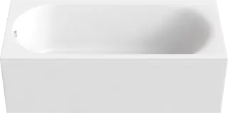 Ванна Bas Афина 170х75 см белый глянец литьевой мрамор